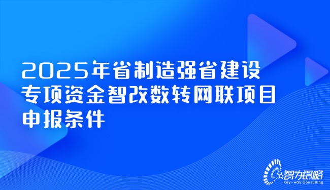 2025年省制造强省建设专项资金智改数转网联项目咨询条件.jpg